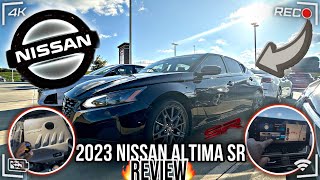 2023 NISSAN ALTIMA VCTURBO SR WALKTHROUGH STARTUP amp REVIEW [upl. by Der364]