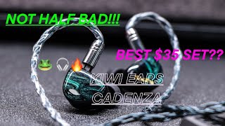 KIWI EARS CADENZA Unboxing and Sound Impressions [upl. by Martsen600]