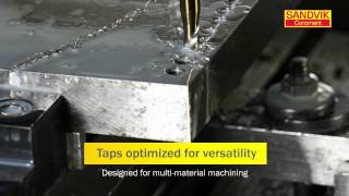 CoroTap  Top performance tapping tools from Sandvik Coromant [upl. by Inttirb]