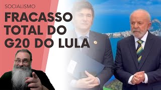 IMPRENSA sem COMIDA e INTERNET DECLARAÇÃO FINAL sem APOIO MAQUIAGEM do RIO e MENTIRA marcam G20 [upl. by Ahtelra]