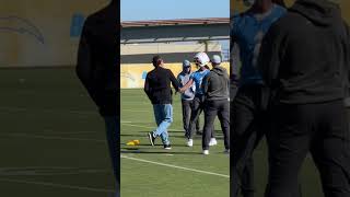 vince vaughn crashed practice 🤯 shorts [upl. by Iran350]