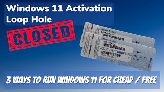 Run Windows 11 for CHEAP or FREE [upl. by Ramyar]