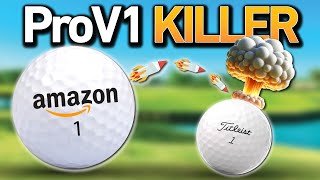 This CHEAP GOLF BALL from AMAZON Slays the ProV1 [upl. by Nivri]