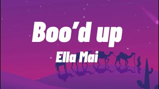 Ella Mai boo’d up Lyrics 🎶 [upl. by Amandy]