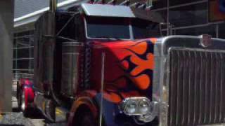 Actual Transformers 2 Autobot Optimus Prime movie truck [upl. by Aleuqahs]