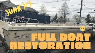 FULL BOAT RESTORATION START TO FINISH [upl. by Leissam]