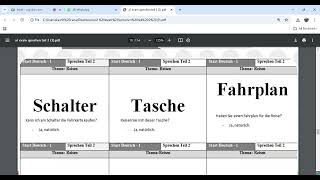 3 GOETHE A1 exam SPRECHEN teil 2 [upl. by Eradis]