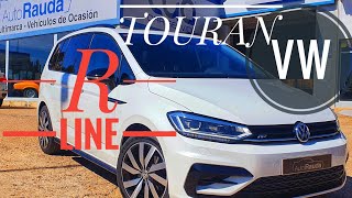 🇩🇪 Volkswagen Touran R Line 190cv DSG 🇪🇺 car POV  VAG REVIEW [upl. by Gelasius911]