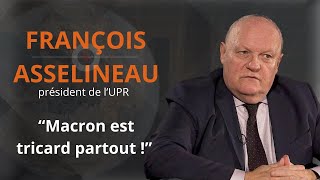 François Asselineau  quot Macron est tricard partout quot [upl. by Graaf369]