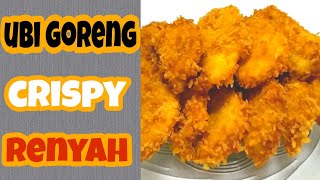 resep ubi goreng crispy  cocok untuk teman ngopi di pagi hari☺ [upl. by Maible]