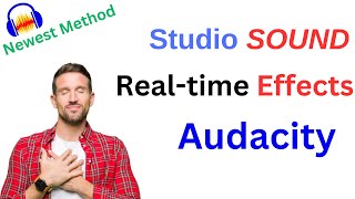 Make your voice sound better with Audacity real time effects [upl. by Lanny]