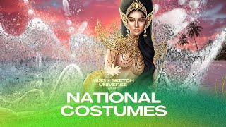 MSU 2024 NATIONAL COSTUMES THAILAND [upl. by Dearden]