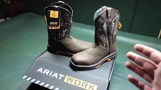 Ariat Work Boots WorkHog XT Dare Carbon Toe [upl. by Calendra]