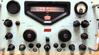 RACAL RA17D Receiver Setup [upl. by Ahsenit]