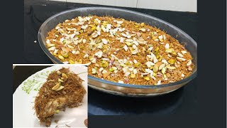 Nawabi semai recipe  eid special dessert  Aabees world [upl. by Bast]