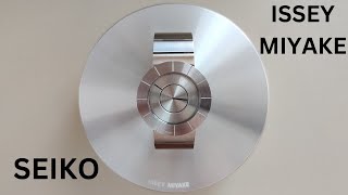 Seiko X Issey Miyake NY0N001 Rotating Disk Watch Review [upl. by Notneb]