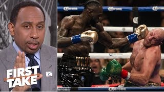 Tyson Fury was the superior boxer vs Deontay Wilder Stephen A  First Take [upl. by Swisher]