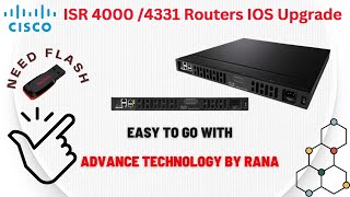 Firmware Upgrade for Cisco ISR 4000 Series  4331 Router  Simple to Perform upgrade😎👍😎 [upl. by Bencion]