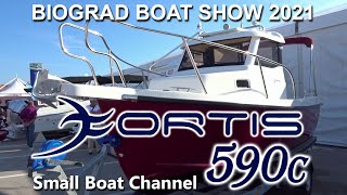 Fortis 590c Biograd Boat Show 2021  biogradski sajam nautike [upl. by Atterys]