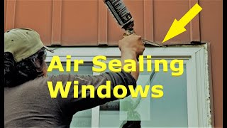 How to Air Seal Your New Windows [upl. by Euqenimod987]