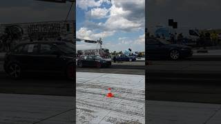 Audi vs Bmw Drag Race shorts [upl. by Imak]