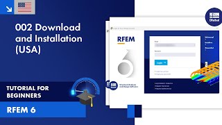 RFEM 6 Tutorial for Beginners  002 Download and Installation USA [upl. by Yllor246]