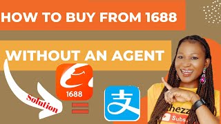 HOW TO BUY FROM CHINA 1688 WITHOUT AN AGENT  Best solution [upl. by Nidak787]