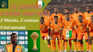 Éliminatoire CAN 2025  La Côte dIvoire imbattables  CIV 20 Zambie  Tchad 02 CIV [upl. by Kacie]