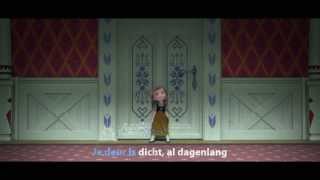 Frozen SingALong  Zullen wij een sneeuwpop maken  Disney Dutch NL Official Clip HD [upl. by Bocaj]