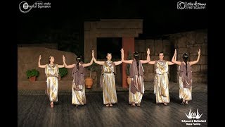 Ancient Greek dance by the Caryatids  6th Bollywood amp Multicultural Dance Festival [upl. by Ynamrej]