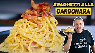 How to Make Next Level SPAGHETTI alla CARBONARA [upl. by Arek]