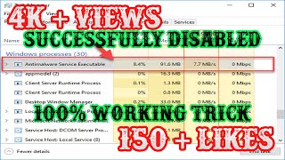 How To Disable Anti malware Service Executable On windows 1011 Reduce High CPU UsageMemory Usage [upl. by Ray]