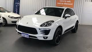 2016 PORSCHE MACAN S DIESEL 3L SUV AUTO [upl. by Sainana204]