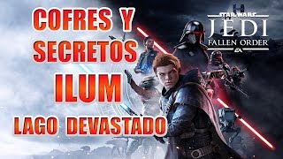 Cofres y Secretos Ilum  Lago devastado  Star Wars Fallen Order  Guía de coleccionables [upl. by Ttessil]