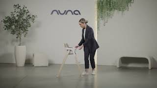 How to Adjust Nuna BRYN High Chair Tutorial [upl. by Nikolai]