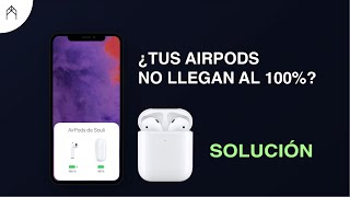 PROBLEMA Airpods NO CARGAN AL 100  CALIBRAR BATERÍA AIRPODS [upl. by Brittaney]