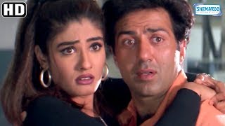 Raveena Tandon scenes from Salaakhen 1998  Sunny Deol  Hit Hindi Movie [upl. by Lrub]