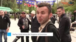 VOXPOP Linda Halimi dhe Shqipëria në Eurovision  MIRAGE 12052017 [upl. by Nassah]