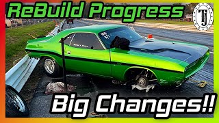 Rebuilding the Dodge Challenger… Procharged LS engine… Lots of progress [upl. by Ferris]