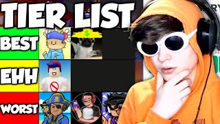 FUNKY FRIDAY YOUTUBERS ARE QUITTING SO I RANKED EVERY YOUTUBER [upl. by Gothard592]