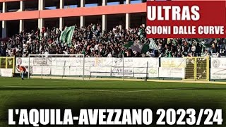 LaquilaAvezzano Serie D 19112023 ENTRATATIFO [upl. by Aniarrol]