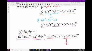 Lineare Differentialgleichungen 2 Ordnung Variation der Konstanten1 [upl. by Llerraf]