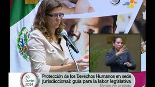 Protección de los Derechos Humanos en Sede Jurisdiccional MESA I [upl. by Millford]