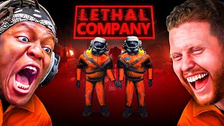 SIDEMEN PLAY THE NEW AMONG US LETHAL COMPANY [upl. by Ahsieit]