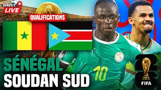 🔴SENEGAL  SOUDAN DU SUD 🏆QUALIFICATIONS COUPE DU MONDE 2026🔥 RAPH FOOTBALL [upl. by Rani]