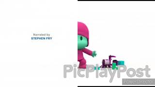 Pocoyo Theme Song In Split Slow Voice [upl. by Lechner]