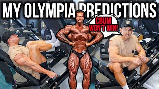 CBUM Wont Win  My Olympia Predictions  Huge Leg Workout  Prep EP 11 [upl. by Annasoh]