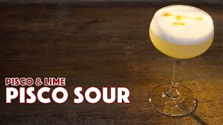 🔞 1903 Pisco Sour Cocktail Recipe Peru Chile [upl. by Dyrraj]