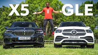 Mercedes GLE vs BMW X5 Which Is The BEST Premium SUV  4K [upl. by Dranyar409]