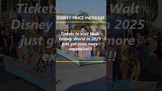 Disney Raises Prices Again [upl. by Ahsiliw]